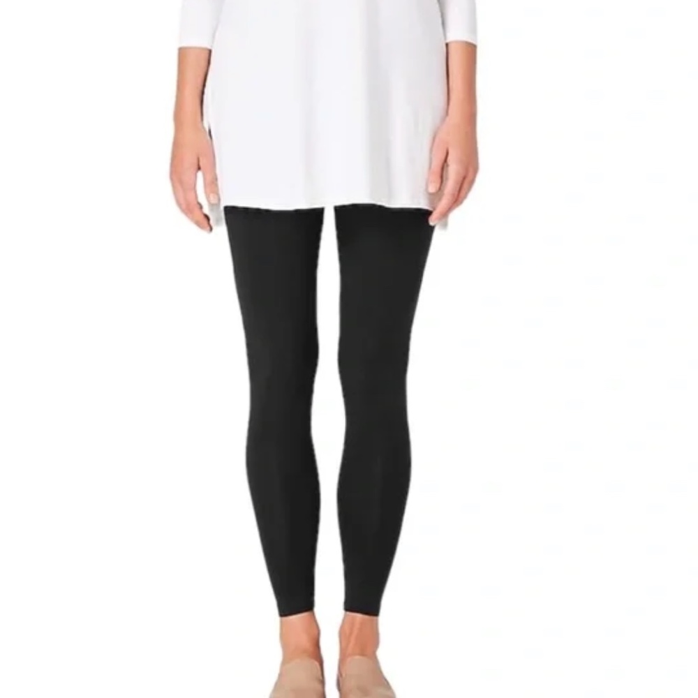 J Jill Ponte Leggings in Black XS